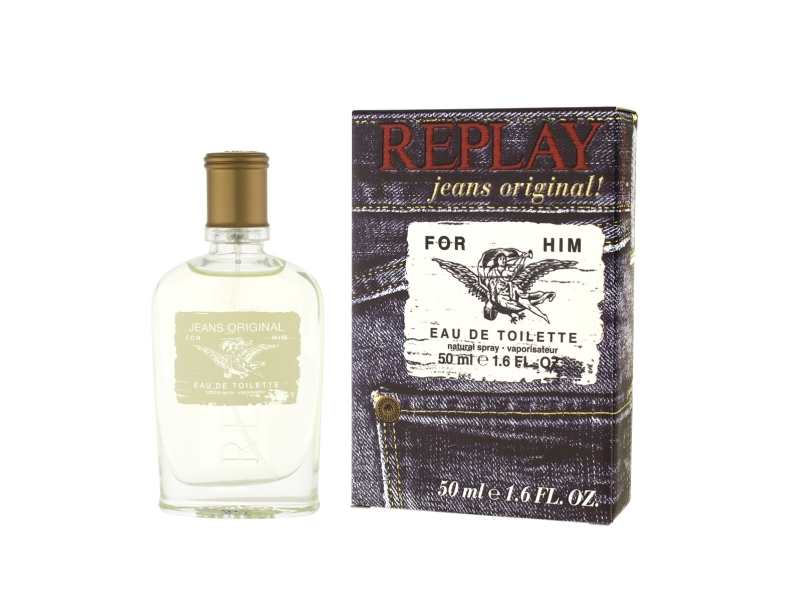 Replay Jeans Original For Him Eau De Toilette 50 Ml (Man)