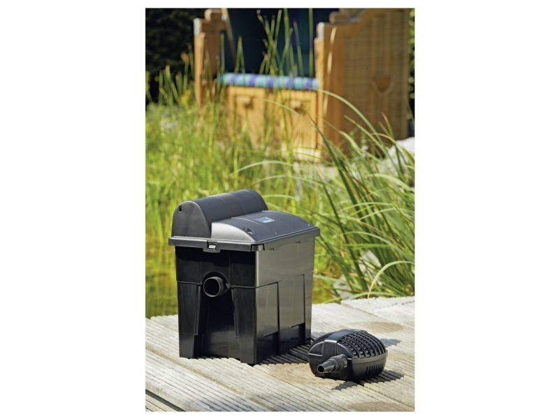 Oase 50449 BioSmart Set 7000 Filtersæt Med UVC-klaringsenhed 2500 l/h
