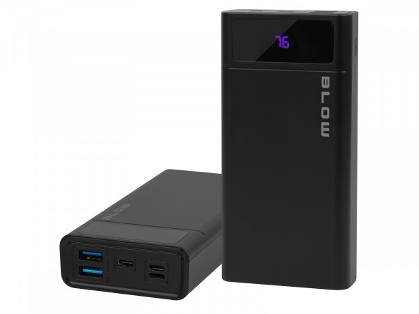 Blow Externe Batterie 20000Mah Qc+Pd Pb20e Black