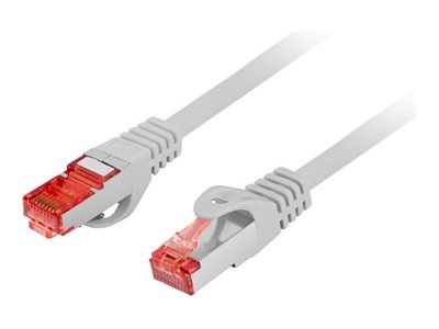 Lanberg - Patchkabel - Rj-45 (Stecker) Auf Rj-45 (Stecker) - 15 M - 5,7 Mm - S/Ftp - Cat 6 - Halogenfrei, Knotenfrei - Grau