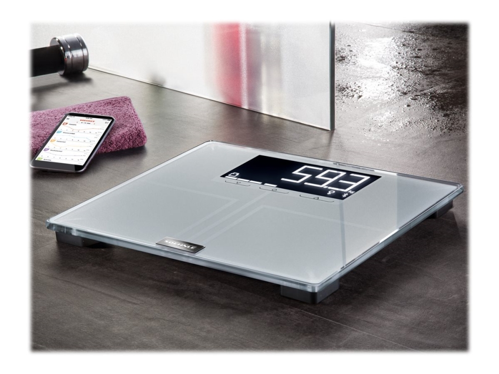 Soehnle - Shape Sense Connect 200 Kropsanalysevægt Grå