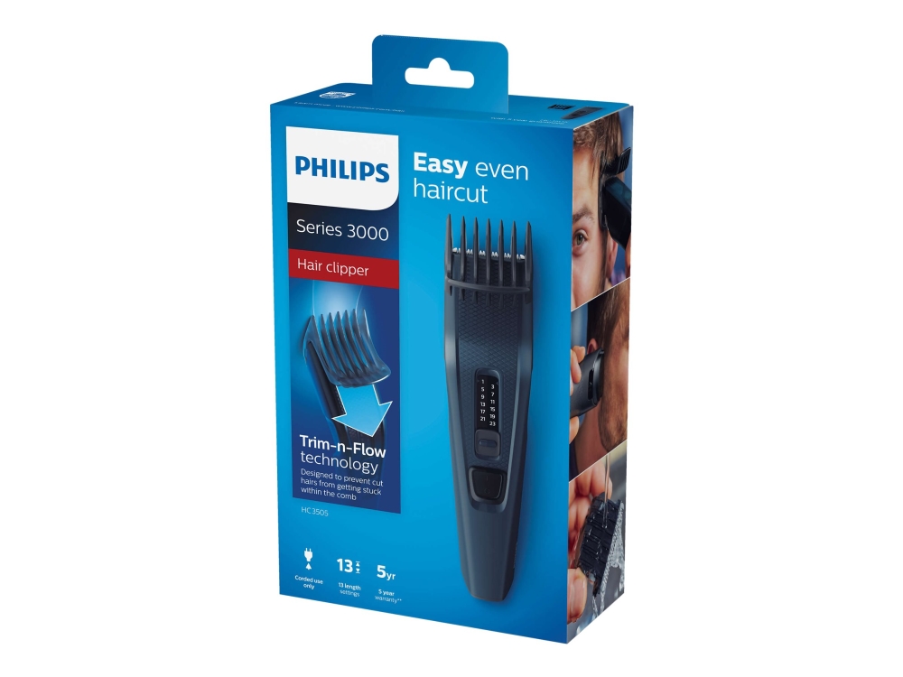 Philips HAIRCLIPPER Series 3000 HC3505 - Hårtrimmare | Hårvård - Skägg- / Hårtrimmer - Hårklippare | GameStuff