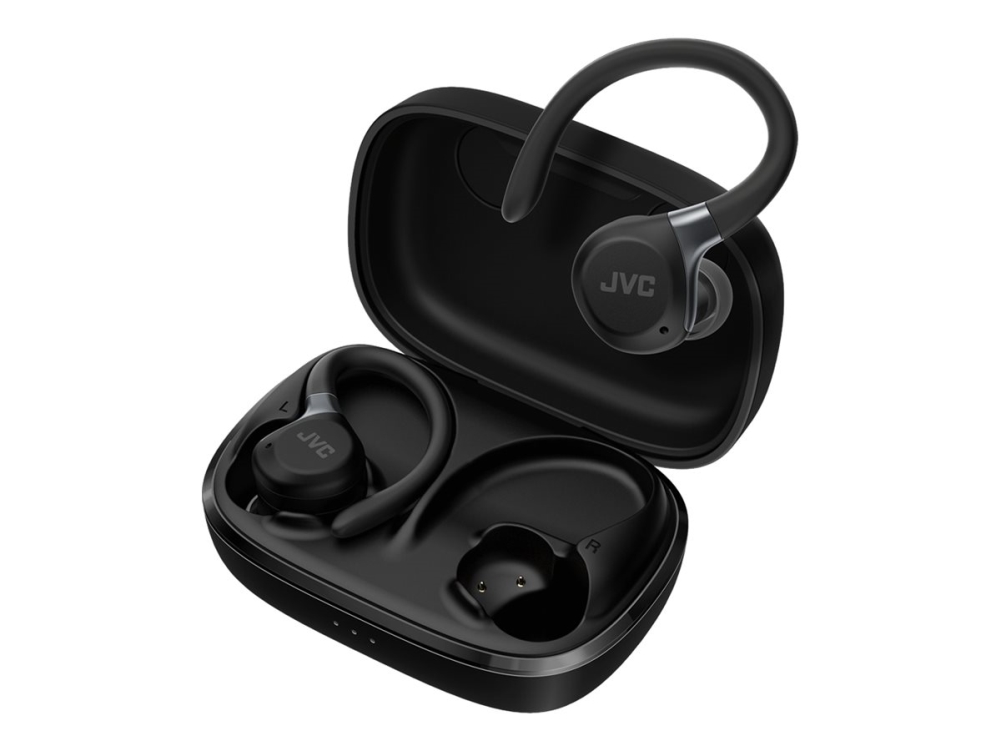 Jvc Ha-Ec75t-B-U, Drahtlos, 20 - 20000 Hz, Sport, 6 G, Headset, Schwarz