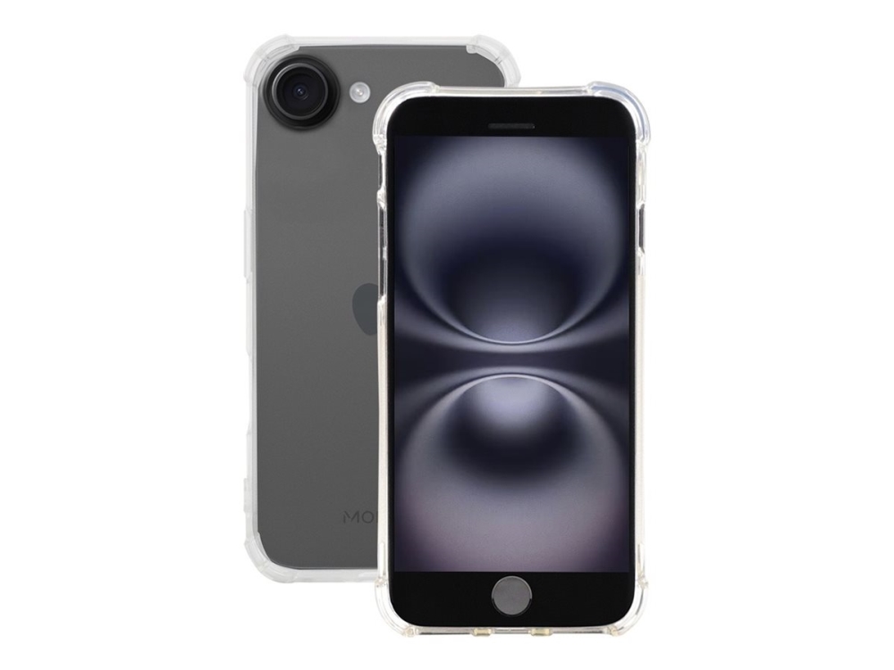 Mobilis 057036, Hülle, Apple, Iphone 16E, 15,4 Cm (6.06"), Transparent