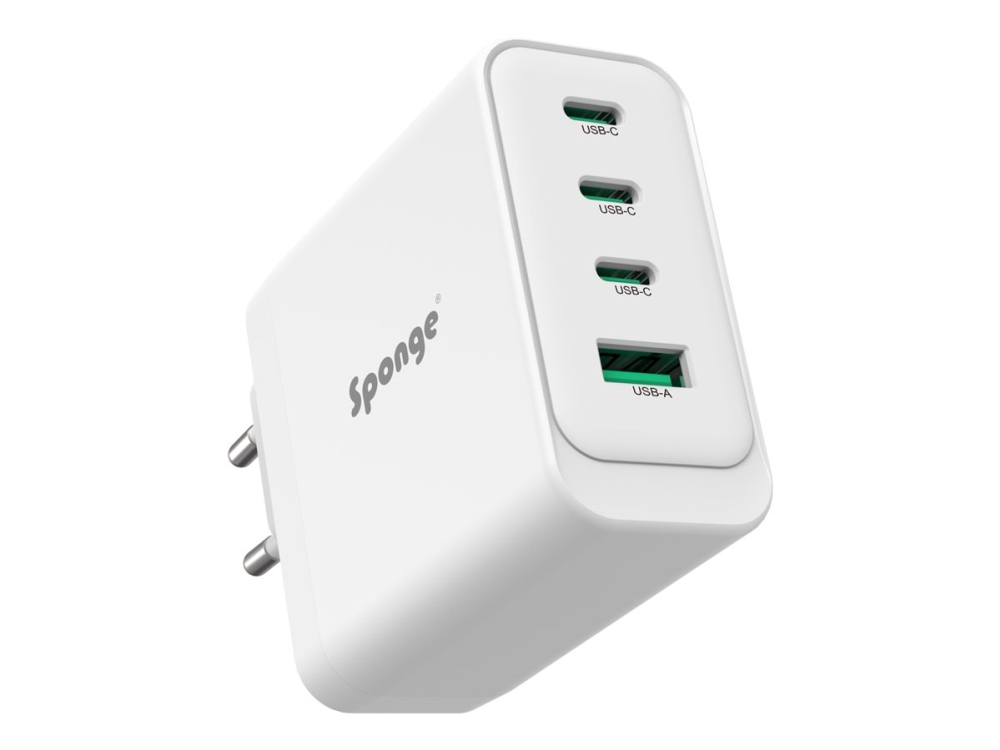 Sponge 4 Port Laptop-Ladegerät C4 100W Gan