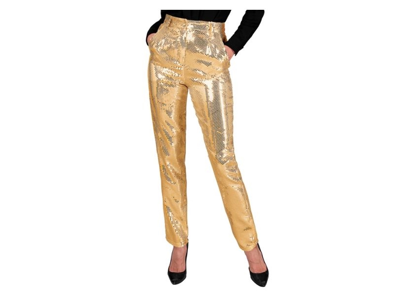 Goldene Pailletten-Hose