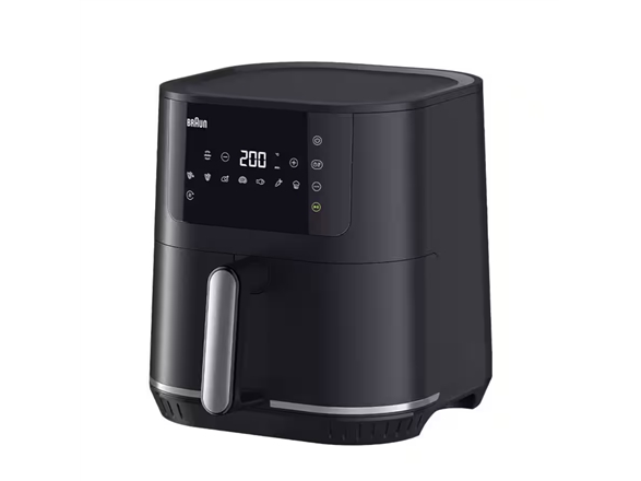Braun Multifry 5 Air Fryer | Hf5030 | Power 1700 W | Capacity 6 L | Realair Technology | Black