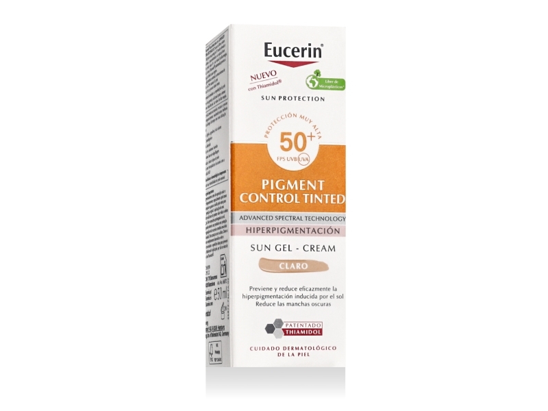 Eucerin Sun Face Pigment Control Fluid Spf50 Tinted Light 50Ml