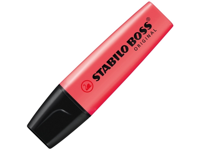 Highlighter Stabilo Boss Original Neonrød