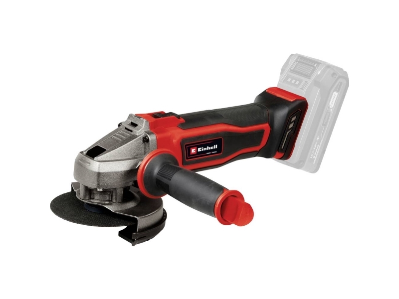 Einhell Power X-Change sladdlös vinkelslip TE-AG 18/125-2 Li - Solo, 18V (röd/svart, utan batteri och laddare) - SOLO | Elverktyg - DIY - Elverktyg 230V - Vinkelslip | GameStuff