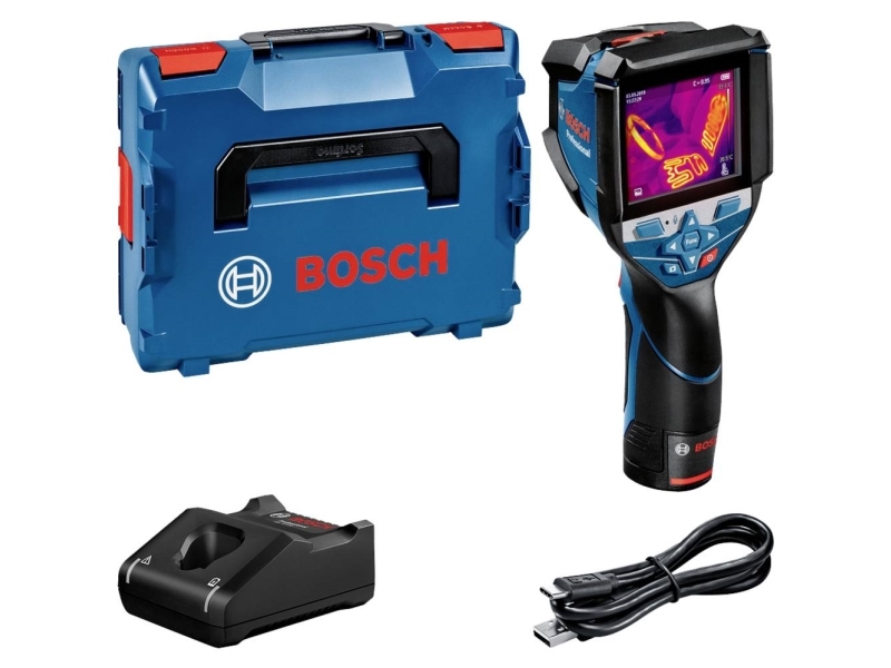 Bosch GTC 600 C, Noise equivalent temperature difference (NETD), -20 - 600 ° C, 9 hz, 50 mK, Termal, 2 ° C | EL Artiklar - Verktyg för EL - Mätutrustning för miljö | GameStuff