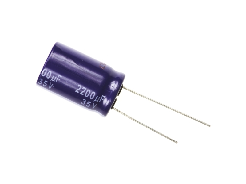 Panasonic Elektrolytkondensator Mit Radialdraht 7,5 Mm 2200 Μf 35 V 20 % (Ø) 16 Mm 10 Stück