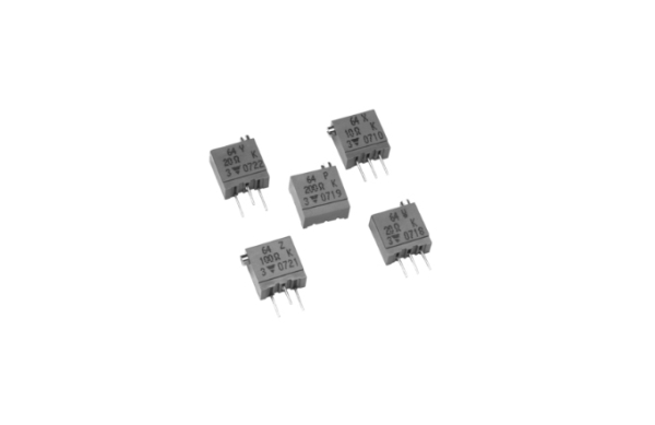 Vishay M64W504KB40, Fortynder til konform belægning, Grå, Metal, Lige, 250 V, 1 stk