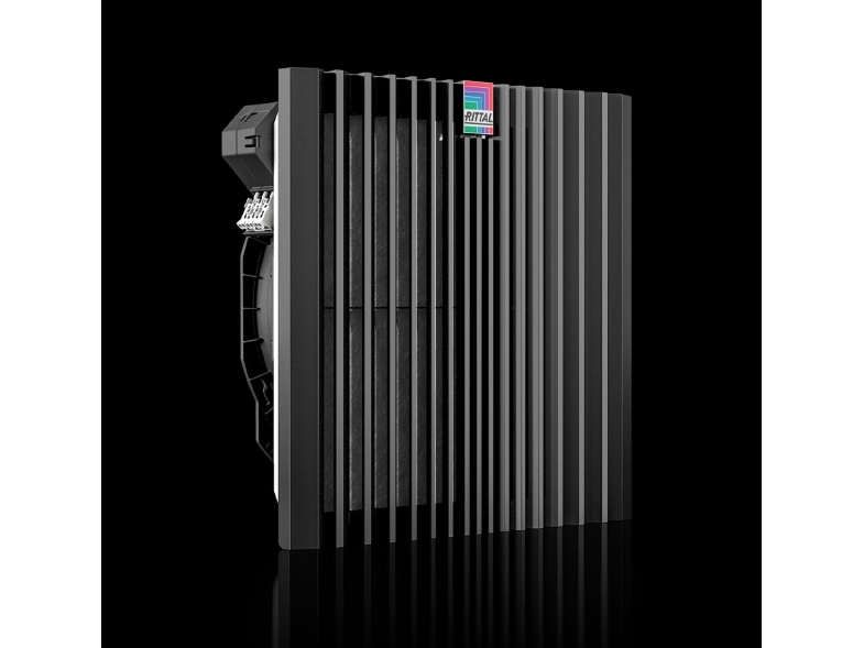 Rittal Sk 3243.718, Lüfter-Set, Eingebauter Ventilator, 540 M³/H, Kunststoff, Schwarz, 1 Stück(E)