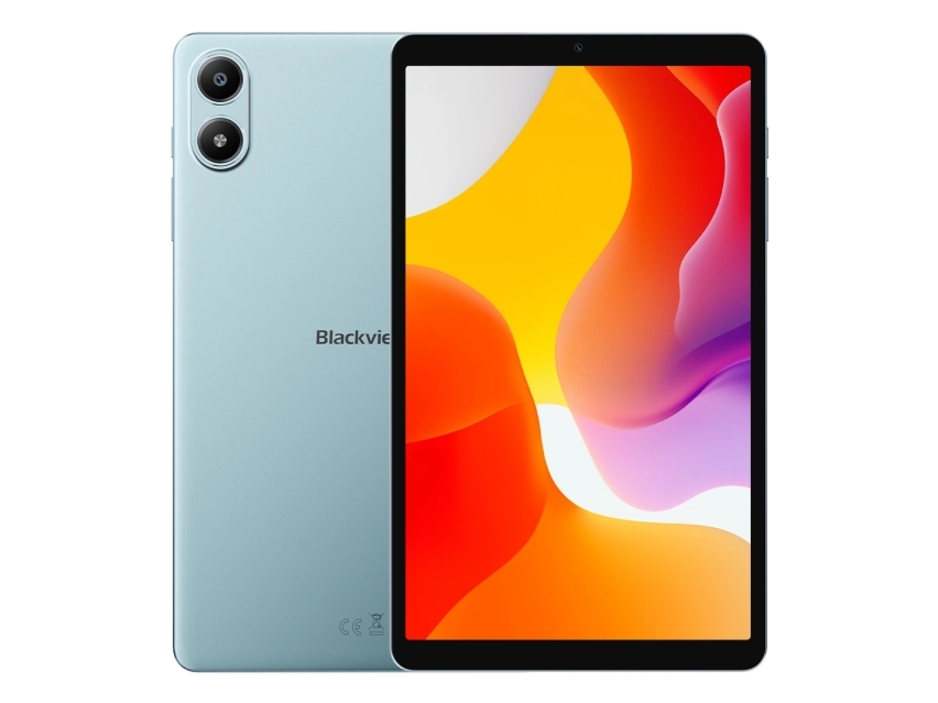 Blackview Link 2, 22.1 Cm (8.68"), 800 X 1340 Pixels, 128 Gb, 4 Gb, Android 15, Blue