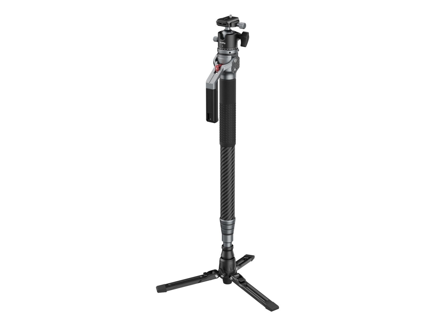 SmallRig 5564, 166,5 cm, 1/4, 3/8, Aluminium, Kulfiber, Plast, Sort