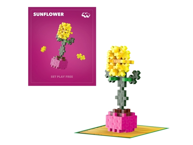 Plus-Plus Plant Packs - Sunflower