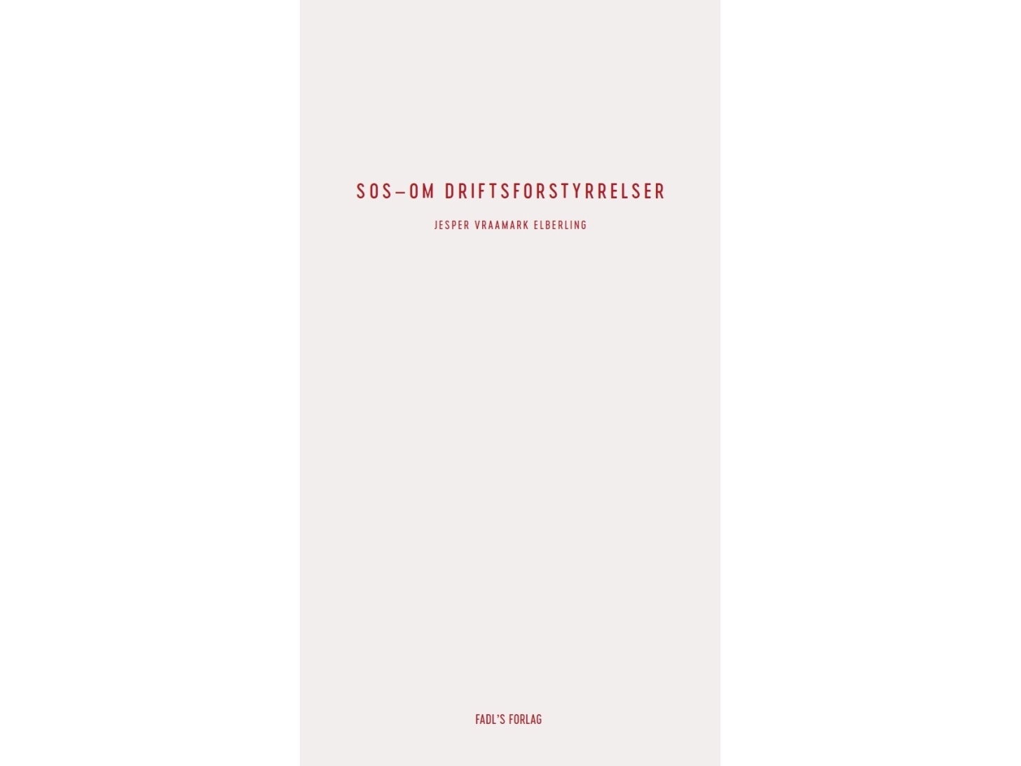 Sos | Jesper Vraamark Elberling