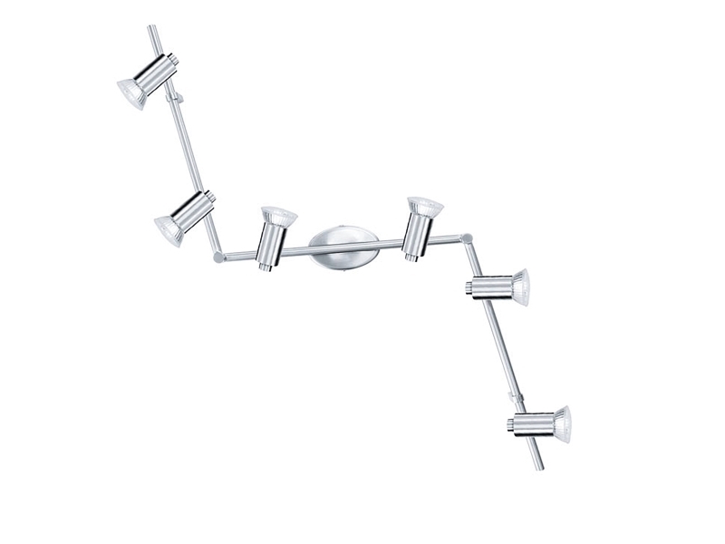 Eglo Rosaro Spot Led 6X3w Krom