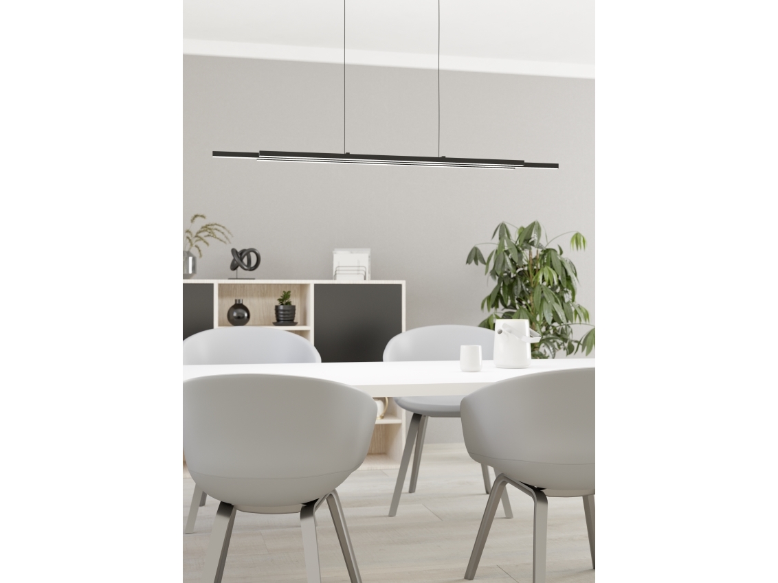 Eglo Cannigiona Langbord 2400Lm L985 Sort