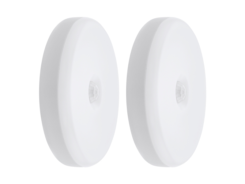 EGLO CASCIA batterilampe med bevægelsessensor i hvid, 2 styks pakke