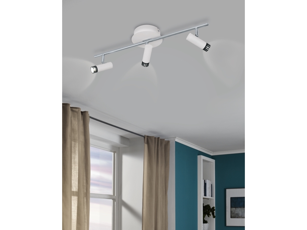 Eglo Lianello Spotskinne 3X5w Hvid