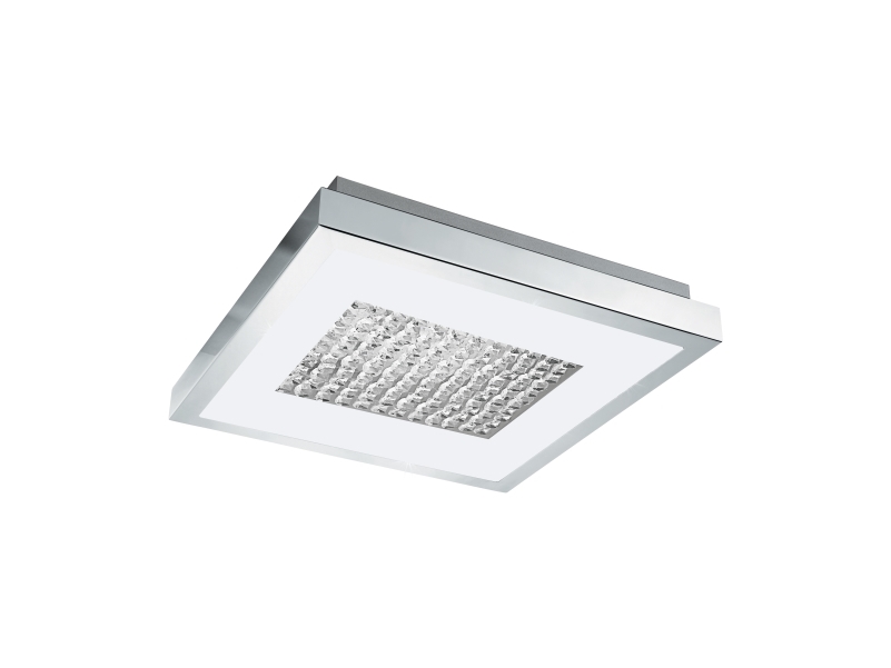 Eglo Pescate Decke Chrom/Weiss M/Kristalle