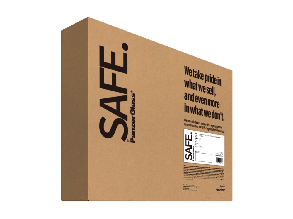 Safe. By Panzerglass - 2-I-1 Bundle - Bagsidecover Til Mobiltelefon - Polyetylen Tereftalat (Pet), Termoplastisk Polyuretan (Tpu), 60% Genanvendt Hær