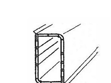 Gabotherm Dobb.Rør-Panel - 90x45mm grå (4 Mtr)0720 | VVS Artiklar - Uppvärmning - Tillbehör | GameStuff