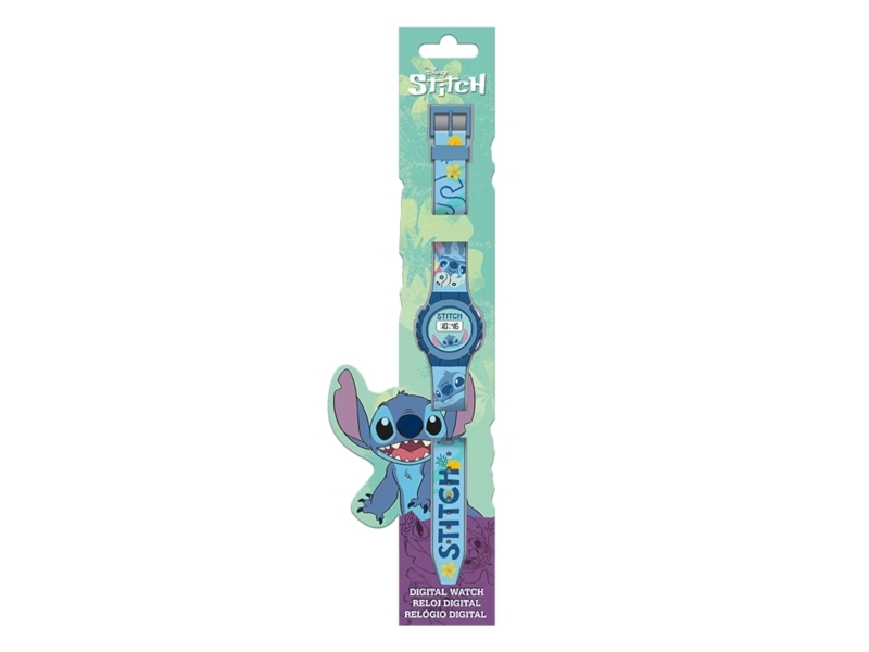 Stitch Digital-Armbanduhr