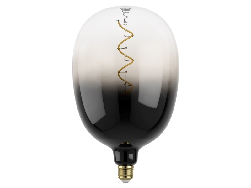 Eglo E27 T180 Deco Spiral 4W 85Lm 1800K Dæmpb. Smoke