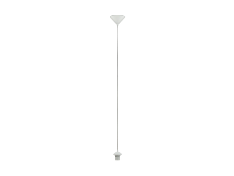 Eglo Yorth Pendelleuchte E27 2M Textil Weiss