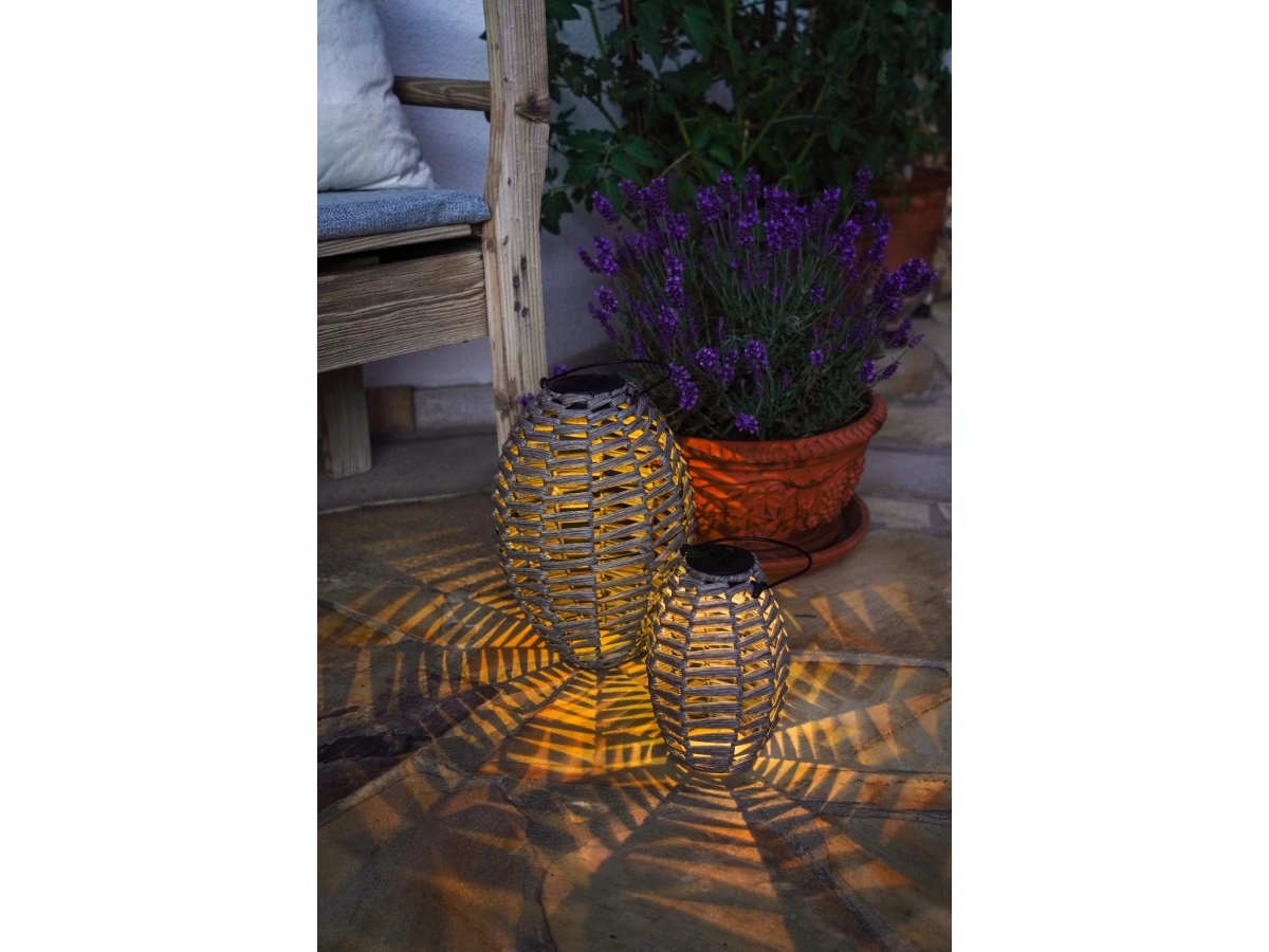 Eglo Solcelle Bordlampe 200Ma H205 Natur