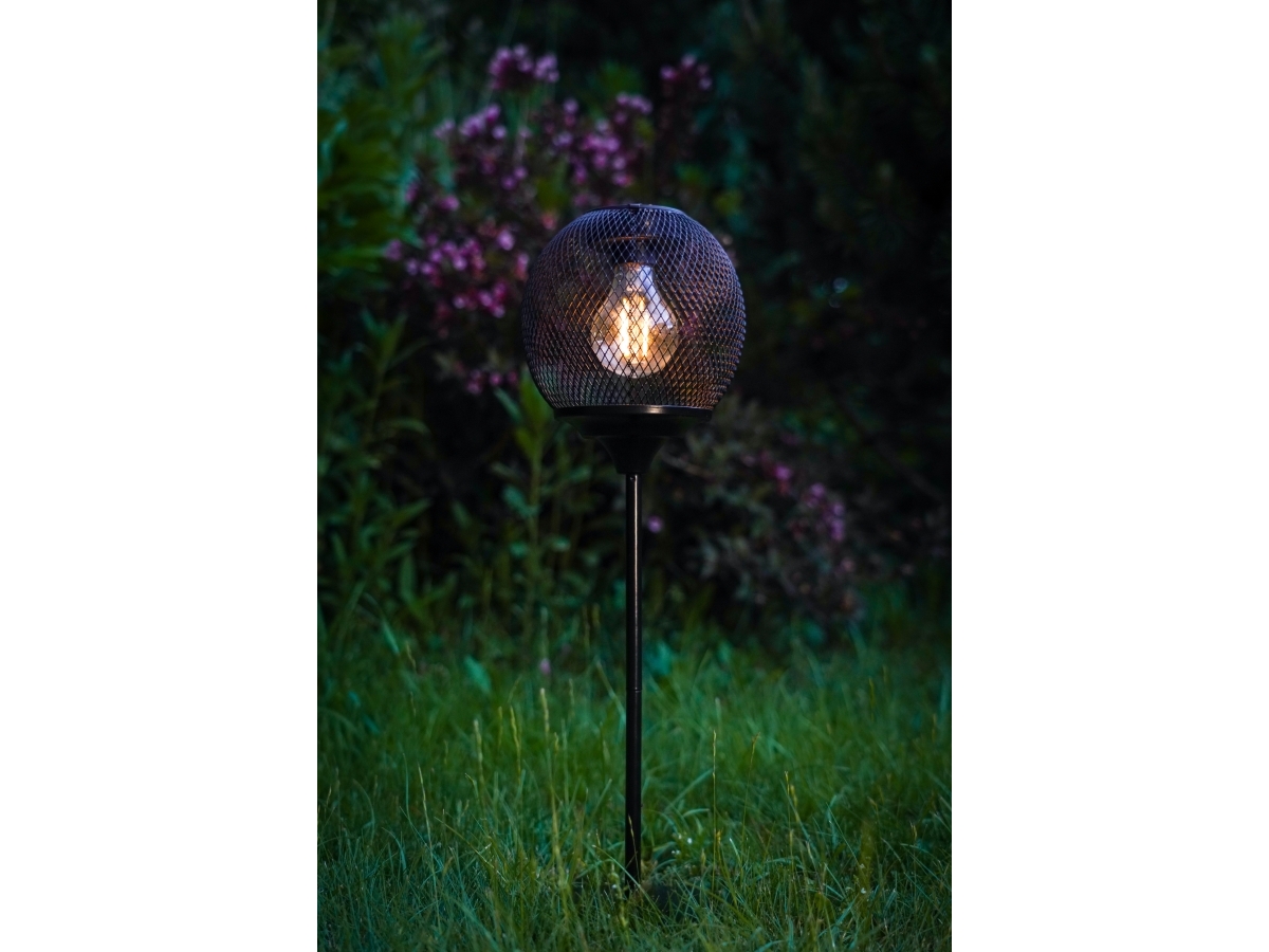 Eglo Solcelle Standerlampe I Sort