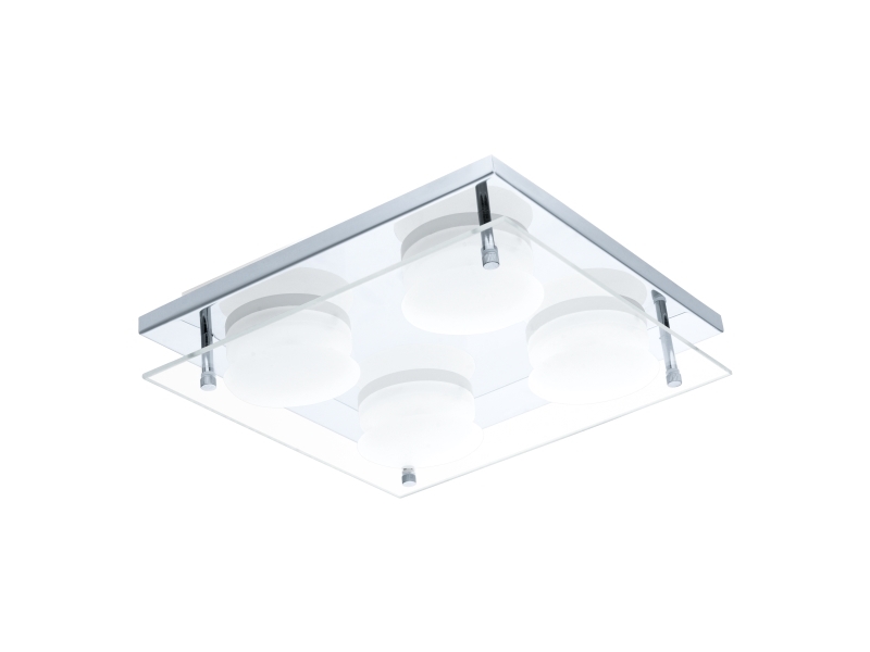 Eglo Abiola Wand/Decke 4X450lm 220X220 Chrom
