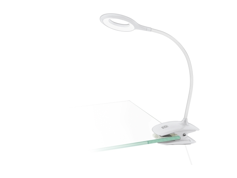 EGLO CABADO KLÄMSPOT USB OPL. TOUCH 300LM VIT