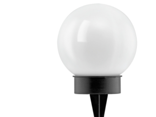 EGLO SOLCELLE SPYD HVID KUGLE Ø150