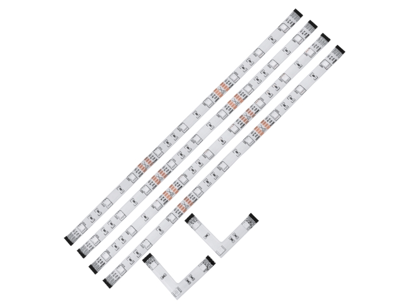 EGLO STRIPES SÆT FLEX 4X300 RGB 168LM M/FJERNB.