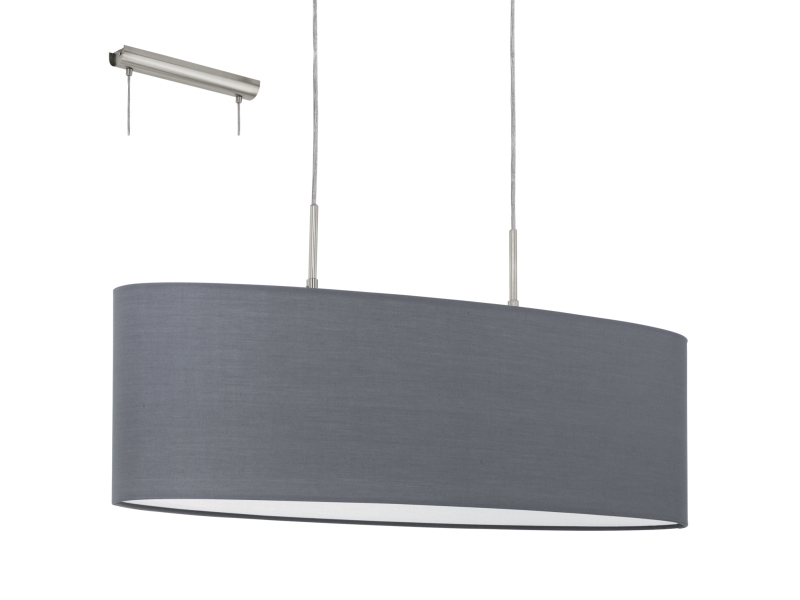 Eglo Pasteri Langbord 2L L750 Grå