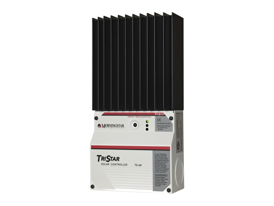 Morningstar Ts-60, 12 - 48 V, 60 A, Ip20, Ce, -30 - 80 °C, 291 Mm