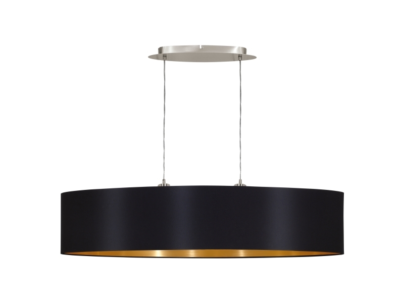 EGLO MASERLO LANGBORD 2L L1000 SORT/GULD