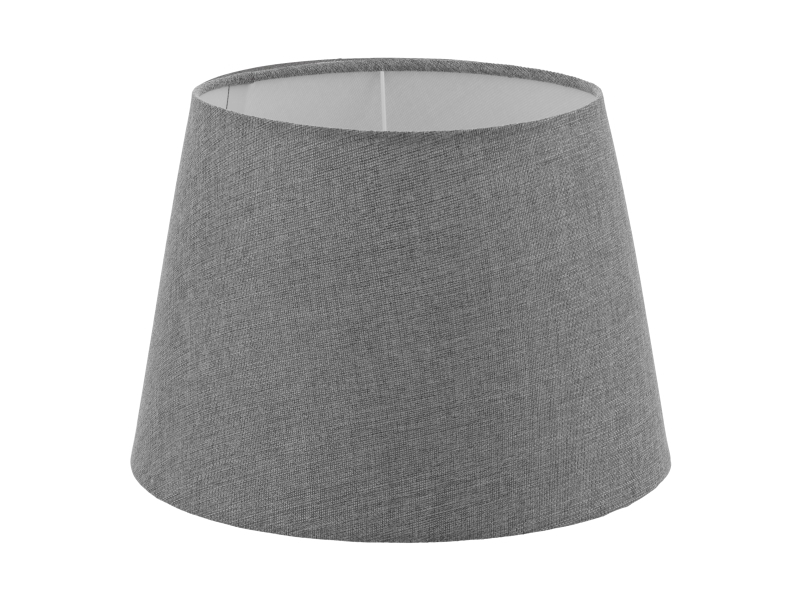 EGLO 1+1 VINTAGE, Universal, inomhus, Grå, Tyg, Linne, 145 mm, 180 g | Belysning - Inomhusbelysning - Bordslampa | GameStuff