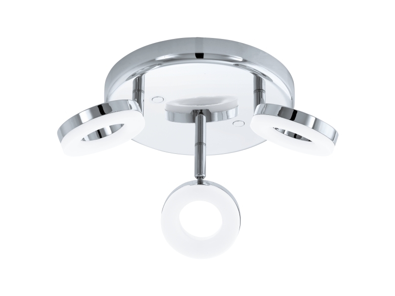 Eglo Gonago Spot Rondel 3X360lm Ip44 Krom