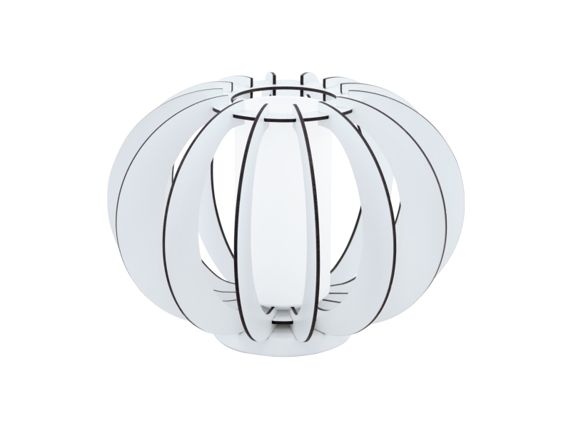 EGLO STELLATO 2 BORD Ø300 OPAL/HVID