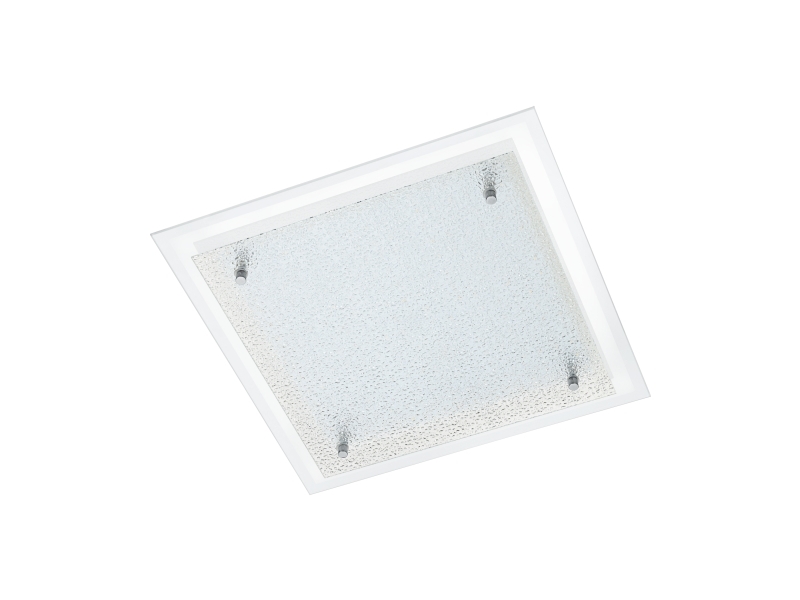 Eglo Priola Loft 1700Lm 380X380 Hvid 4000K