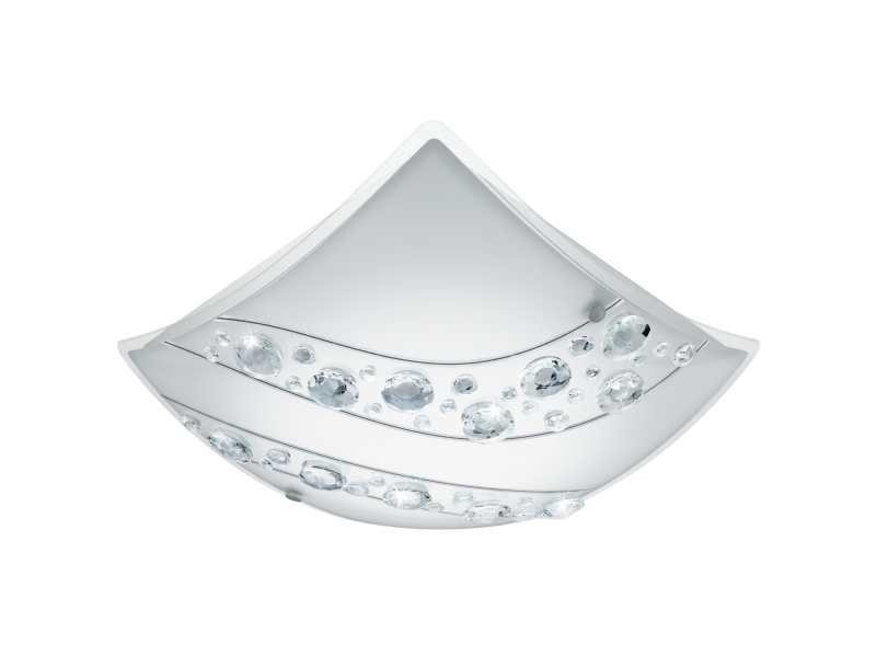 Eglo Nerini Plafond 1600Lm 340X340 Krystal