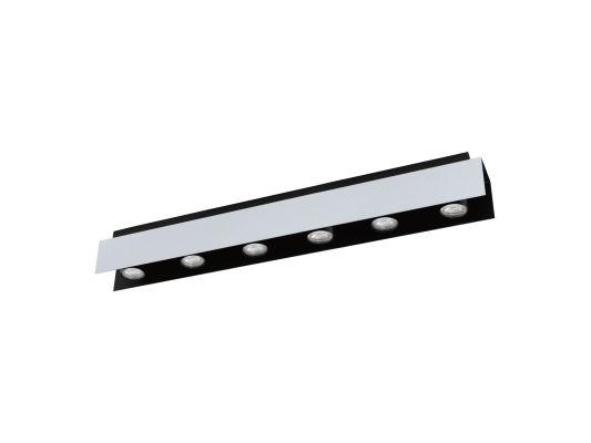 Eglo Viserba Decke 6X400lm L830 Aluminium
