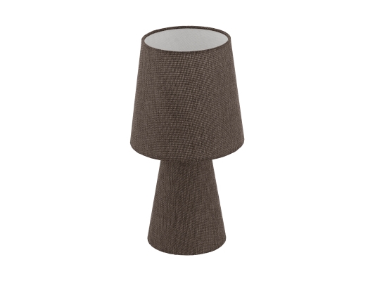 Eglo 97123, Braun, Leinen, Wohnzimmer, Ii, E14, 2 Glühbirne(N)