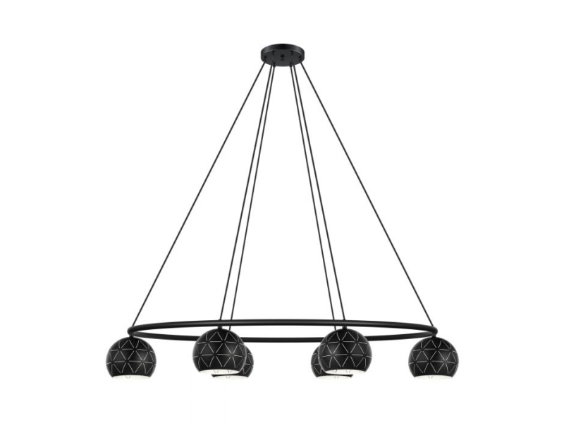 Eglo Cantallops Langbord E14 6L 520X1150 Sort