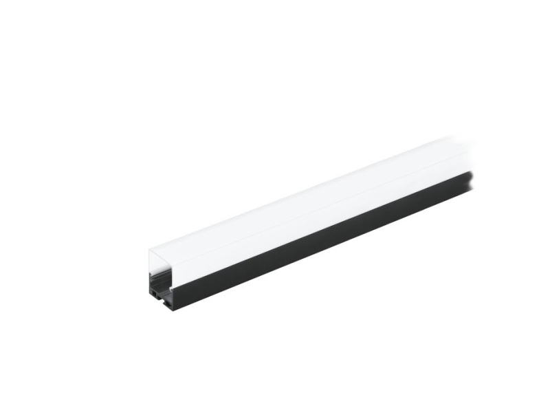 Eglo Surface Profile 6, Profil, Decke/Wand, Schwarz, Weiß, Aluminium, Kunststoff, 35 Mm, 2000 Mm